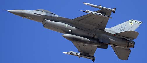 General Dynamics F-16C Block 42J Fighting Falcon 90-0755 at Luke AFB, December 10, 2013